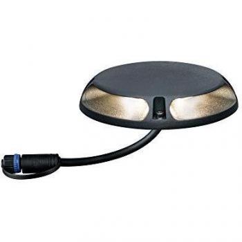 Lámpara de Suelo LED Plug & Shine 2x3W IP67 3000K Antracita, 180°