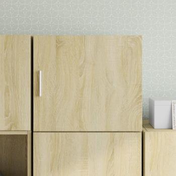 Gabinete de pared de roble Sonoma 45x42,5x40 cm madera multicapa
