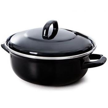 Cacerola BK Fortalit 28 cm - 4 litros, esmaltada y apta para todo tipo de cocinas
