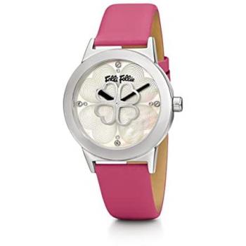 Reloj de Mujer Folli Follie Analógico de Cuarzo con Correa de Cuero 32mm WF13T040SPW