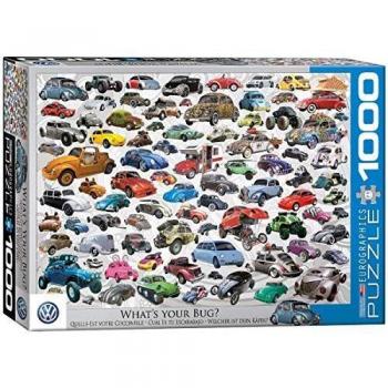 1000-Piece VW Beetle Puzzle - What's Your Bug? by Eurographics