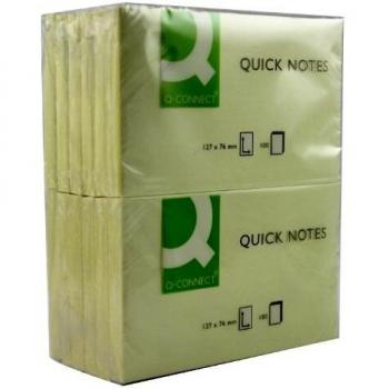 Connect Quick Notes 75 x 125 mm - Etiqueta autoadhesiva