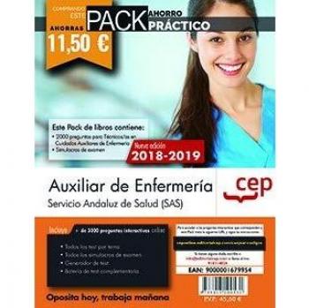 PACK AHORRO PRÁCTICO. Auxiliar de Enfermería. Servicio Andaluz de Salud