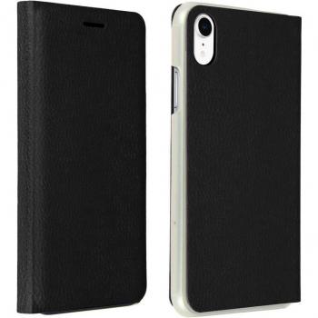 Funda iPhone XR libro billetera Flip Book Cover - Negra