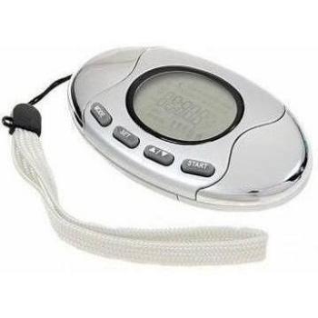 2-en-1 podómetro digital con analizador de grasa.