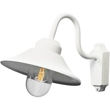 Aplique de exterior Vega, LED, 29.5 cm, blanco, IP23