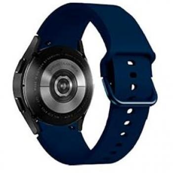 Correa de Silicona para Reloj Samsung Galaxy Watch 4, compatible con Galaxy Watch 5 40mm/44mm y Galaxy Watch 5 Pro 45mm, correa de repuesto de silicona, ancho de
