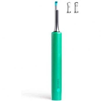 Oxbird (200-300W-PX) Otoscopio inalámbrico HD con cámara ligera para cerumen, kit de limpieza con agente limpiador y removedor de cerumen, adecuado para Apple/Android, artefacto de padre y madre