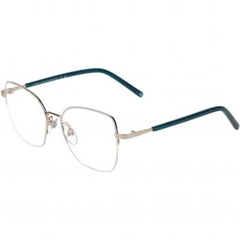 United Colors of Benetton 3082 406 Women's Eyeglasses Gold Size 51 (Frame Only) - Blue Light Block Available