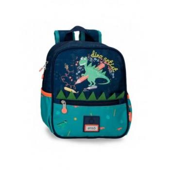 Mochila infantil Enso Dino artist con diseño multicolor