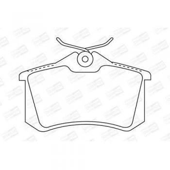 Kit de pastillas de freno CHAMPION para VW, AUDI y OPEL 571906CH, incluye referencias 1E0698451B, 1E0698451C, 1E0698451E,