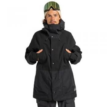 Chaqueta de esquí con capucha DC Shoes Tundra para hombre, color negro, talla XL