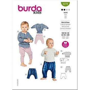 Burda Style Kit de costura de ropa deportiva, multicolor