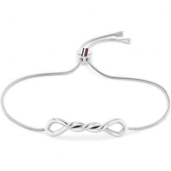 Tommy Hilfiger Jewelry 2780711 Pulsera de Acero Inoxidable Trenzada para Mujer