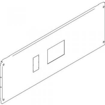 Panel Bticino con 4 tornillos de fijación para interruptores M4 630 9741/04