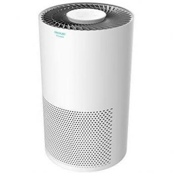 Cecotec Purificador de Aire con Mando a Distancia TotalPure 2000 Connected. 50 W, 160 CADR, 3 Etapas de filtrado, Panel Táctil, Control por Wi-fi, Temporizador, Cobertura 50 m3