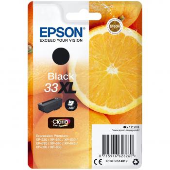 Epson 33XL (T3351) Claria Premium High Capacity Black Ink Cartridge C13T33514012
