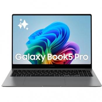 PC Portátil Samsung Galaxy Book5 Pro 16 Táctil 120Hz Intel Core Ultra 7 16GB RAM 512GB SSD Gris