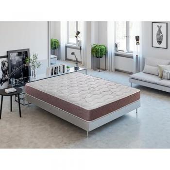 Colchón viscoelástico Royal Sleep Dormant Plus, firmeza media, alta gama, hilo de plata, confort y adaptabilidad alta, altura 22 cm, 150x200 cm