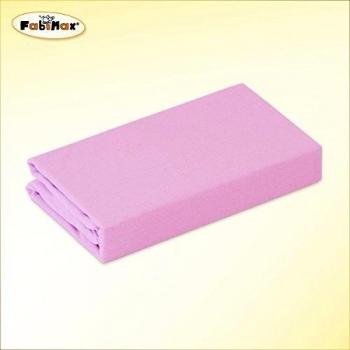 fabimax coleta sábana bajera ajustable para Moisés y carretillas de carro, 45 x 85 cm, color rosa