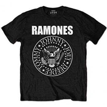 Ramones Kids Tshirt -Kids tm 8 jaar- Presidential Seal Black