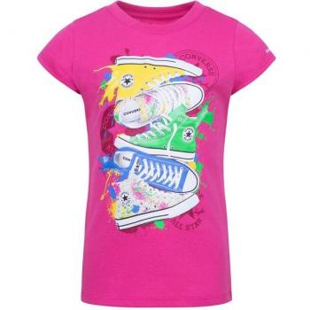 Camiseta de manga corta para niña Converse