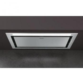 Campana Extractora Haier HAPY72ES6X Grupo Filtrante 72cm 650m3/h Inoxidable 4 Velocidades Filtros de Carbón