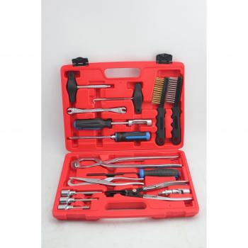 slpro® frenos de mantenimiento y kit de montaje, 15 piezas Juego de herramientas para coche y cambio de freno de disco Freno de tambor Pinzas para resortes de frenos de tambor de freno