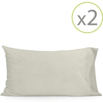 Basic Funda de Almohada Beige 45 x 110 cm (x2)