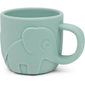 Taza Done by Deer Peekaboo Elphee de silicona azul
