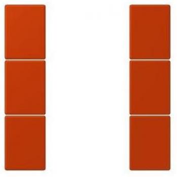 Jung LC503TSA4320A - Juego tecla 3 fase rouge vermillon 59