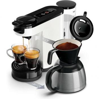 Cafetera Semi-Automática de Cápsulas Philips Senseo HD6592/05 con Filtro 1 Bar, 1450 W