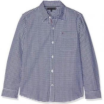 Tommy Hilfiger Essential Oxford Gingham Shirt L/s Blusa, Multicolor