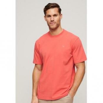 Camiseta Vintage Mark naranja Superdry para hombre con estilo retro