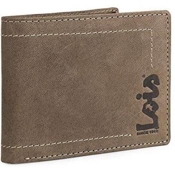 Lois - Cartera de Hombre Piel. Sistema RFID. Monedero Billetero de Cuero Genuino. Monedero Tarjetas Billetes. Caja para Muy Completa. 201512, Color Marron