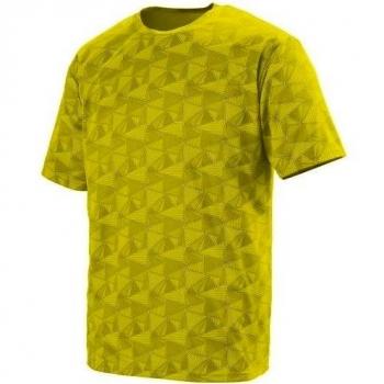 Augustasportswear - Camiseta de manga corta - para niño amarillo POWER YELLOW/BLACK PRINT X-Large