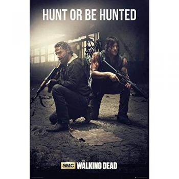 GB Eye Limited Uncharted 4 A Thiefs End Poster con diseño The Walking Dead Hunt, 61 x 91.5 cm