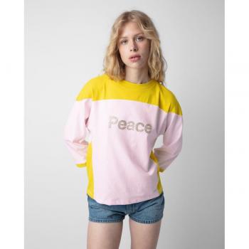 Zadig & Voltaire Women's Earl 3/4 Sleeve Cotton T-Shirt