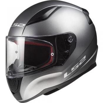 LS2 Casco de moto NC RAPID MATT TITANIUM, Titanium, S