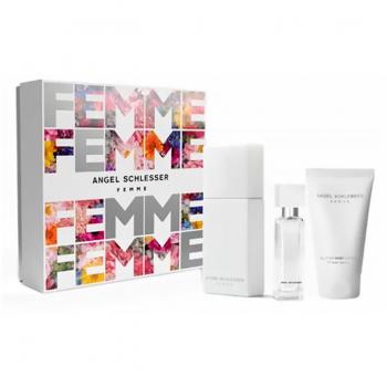Angel Schlesser Femme Gift Set - 100ml Eau de Toilette with Accessories