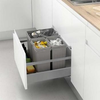 Cubo de Basura para Reciclaje con Cajón de 60 cm