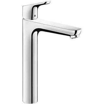 Hansgrohe 31531000 Focus 230 Grifo de Lavabo con vaciador automático, Cromo, 230 mm