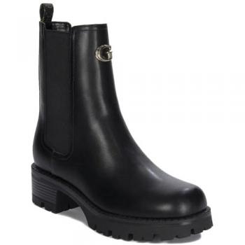 Guess Rinna Black Ankle Boots for Women, Size 37 EU