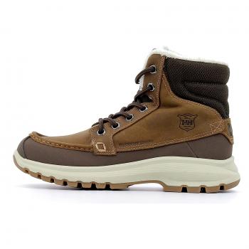 Helly Hansen Garibaldi V3 Waterproof Leather Hiking Boots for Men - Tobacco Brown/Espresso