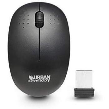 Ratón óptico inalámbrico ambidextro Urban Factory Free 1000 DPI