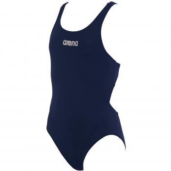 Arena Makinas Youth - Bañador de entrenamiento para niña azul oscuro y plateado Talla:8-9 años