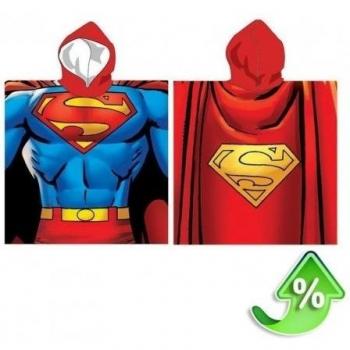 Poncho toalla Superman DC Comics microfibra