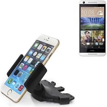 Ranura de CD Smartphone Soporte para HTC Desire 620G Dual SIM | soporte de coche de uso general para los dispositivos de navegación / los teléfonos inteligentes para el montaje en la ranura de CD de la radio del coche. El soporte 360 ??es libremente aju