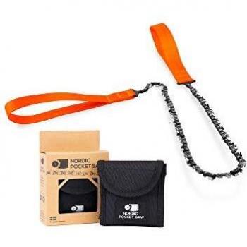 Sierra de bolsillo Original 65 cm. con asas verdes Nordic Pocket Saw