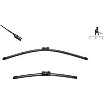 Limpiaparabrisas SWF 119468 - Hoja de limpiaparabrisas, longitud de 24 pulgadas (600 mm), diseño aerodinámico, fácil instalación, compatible con varios modelos de vehículos
